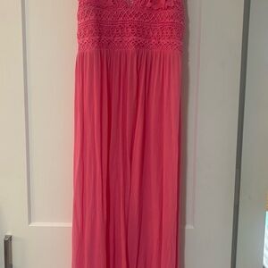 Pre loved Pink Sleeveless Maxi Dress